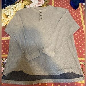 High Sierra Button Up Thermal Long Sleeve Shirt